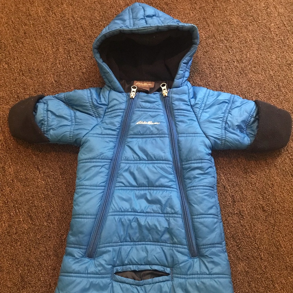 Baby snowsuit for car seat/stroller